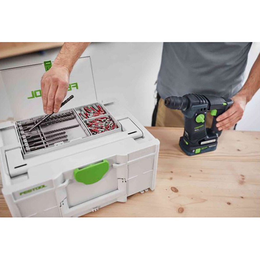 Conjunto de Brocas de Impacto SDS Plus FESTOOL com Estojo SYS para Systainer 3 577398