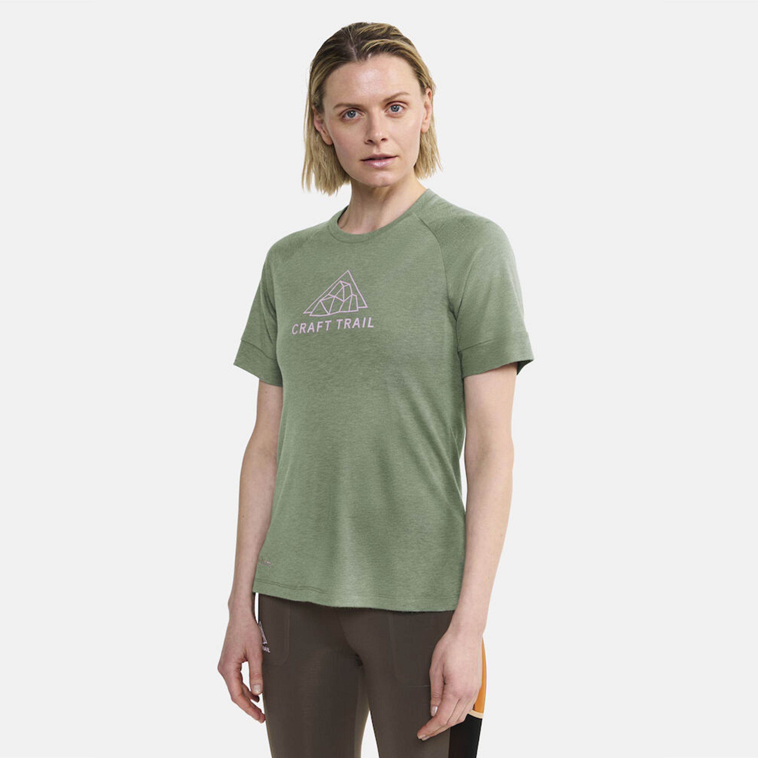 Pro Trail Woolsleeve Laufshirt Damen - Grün