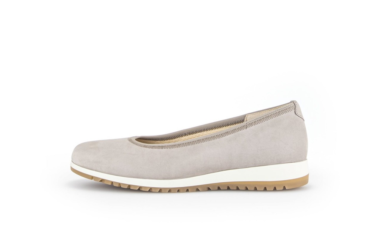 GABOR Ballerinas beige Gabor Comfort sportliche Ballerinas 42.4