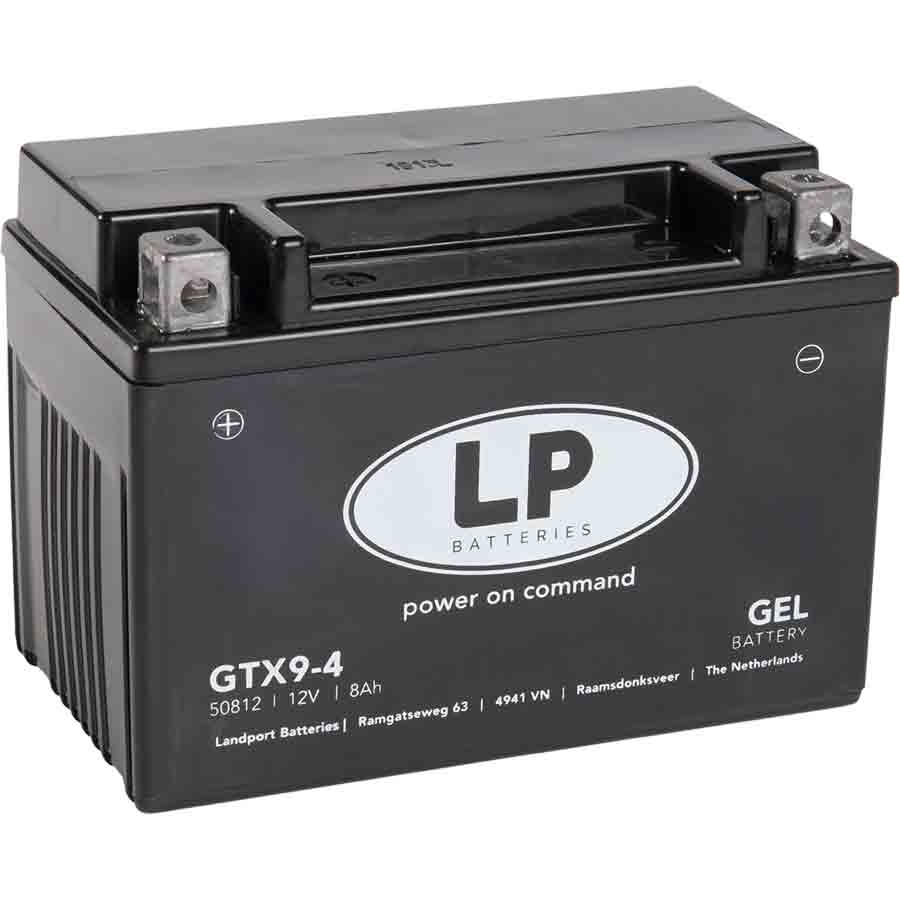Landport GTX9-BS GEL Motorrad Batterie, 12 V 8 AH - ATU