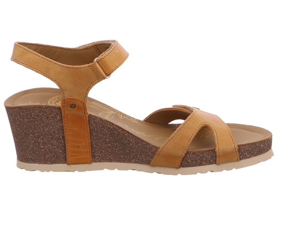 PANAMA JACK Keilsandalen gelb