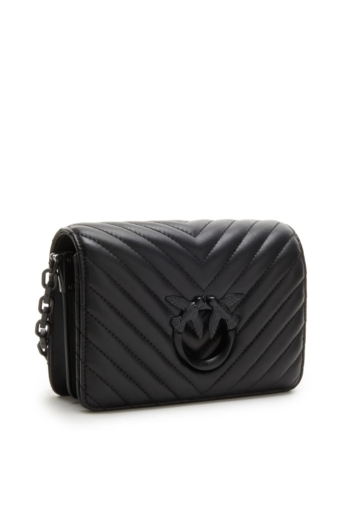 1'ASLAN  Pinko Love Click Damen Crossbody Schwarz 100067-a0vm-z99b