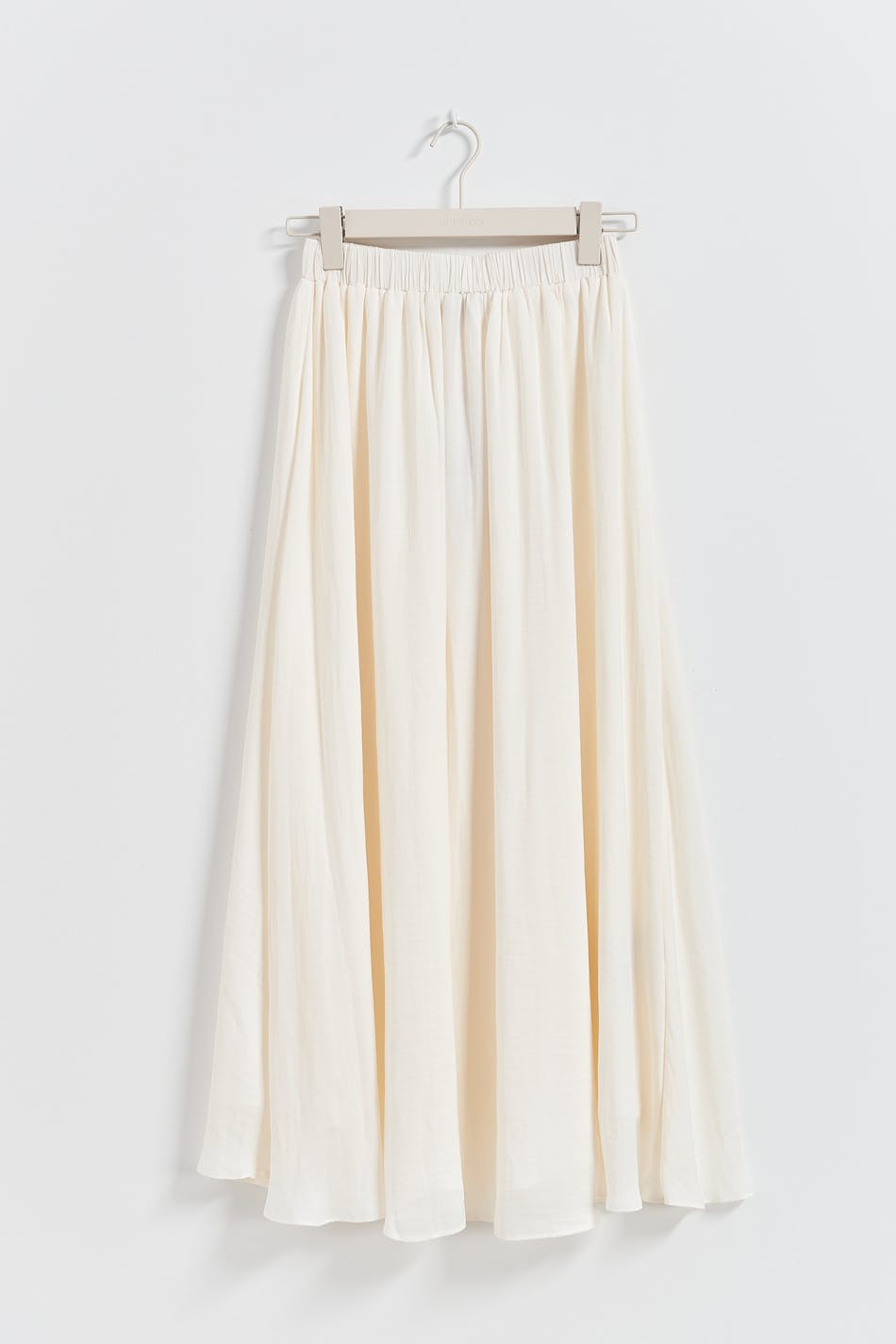 Wide petite maxi skirt