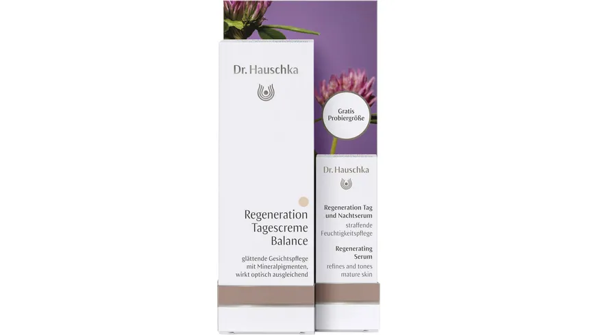 DR. HAUSCHKA Regeneration Tagescreme Balance mit Geschenk