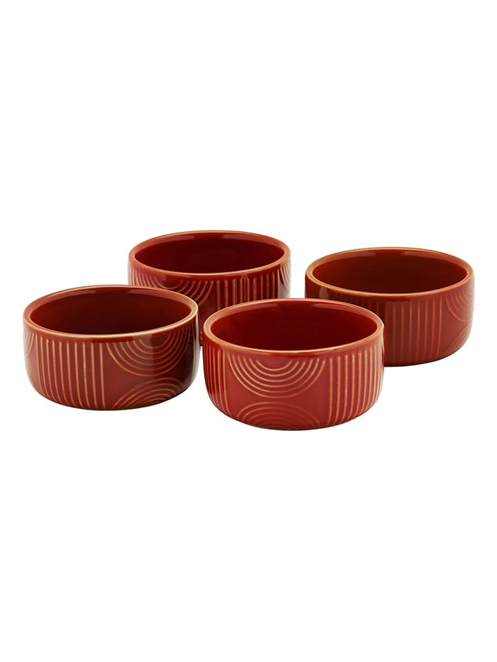 Maxwell & Williams 4er-Set: Auflaufformen in Orange - Ø 8,5 cm günstig kaufen onesize