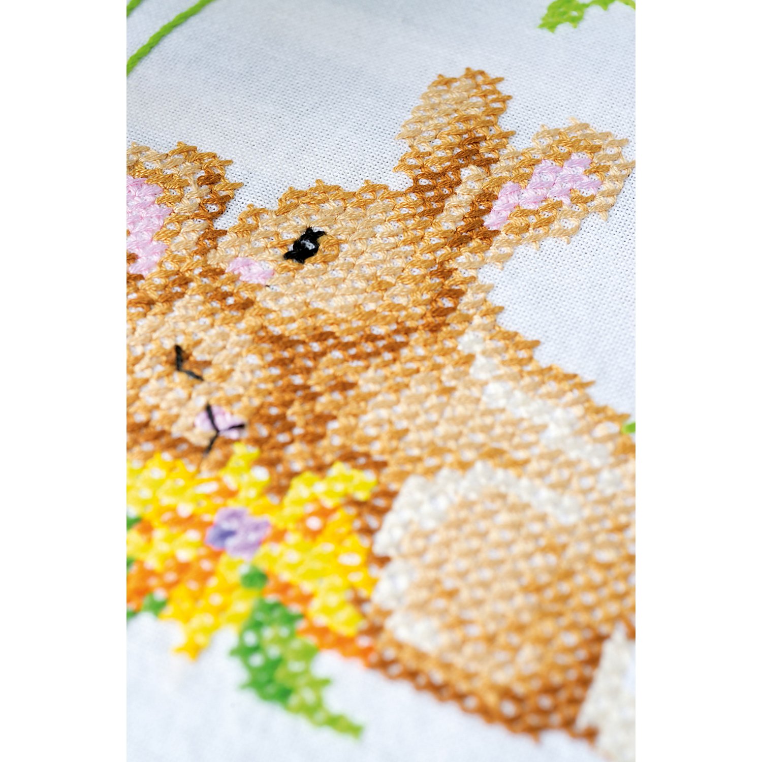 Stickmitteldecke 