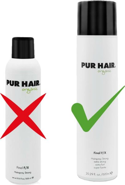 Pur Hair Organic Final F/X 600 ml Haarspray