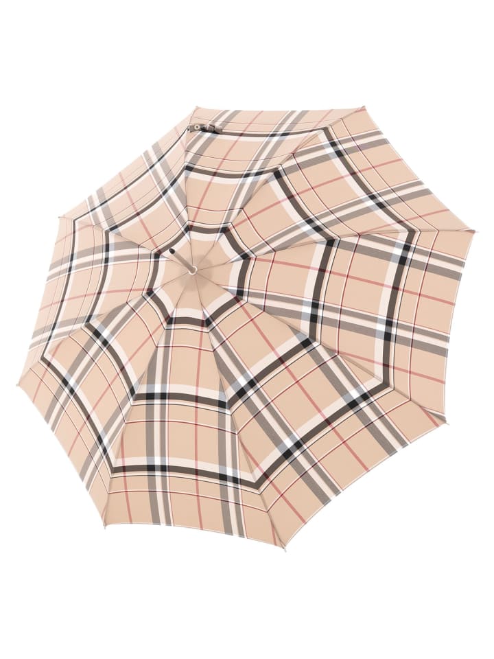 doppler Manufaktur Classic Elegance Stockschirm 91 cm in check beige günstig kaufen onesize