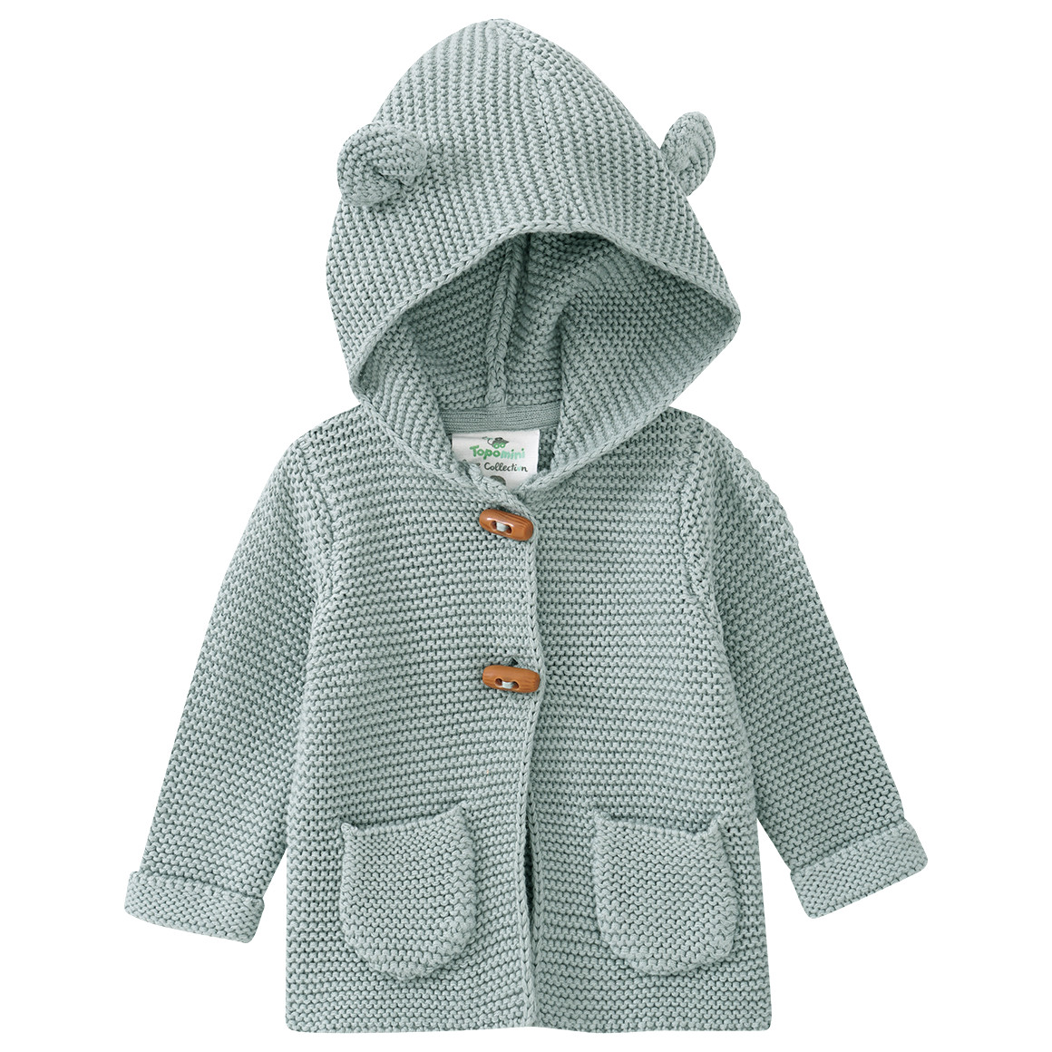 Newborn Strickjacke mit Öhrchen