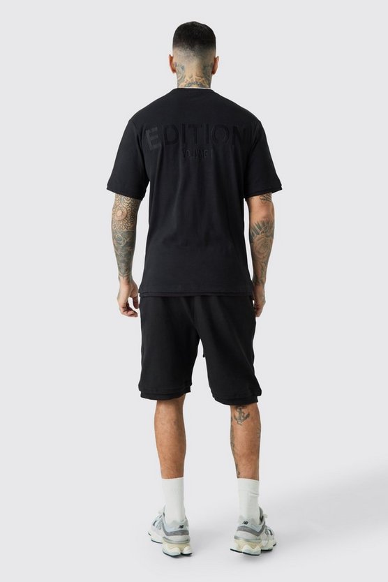 Tall geripptes Edition T-Shirt