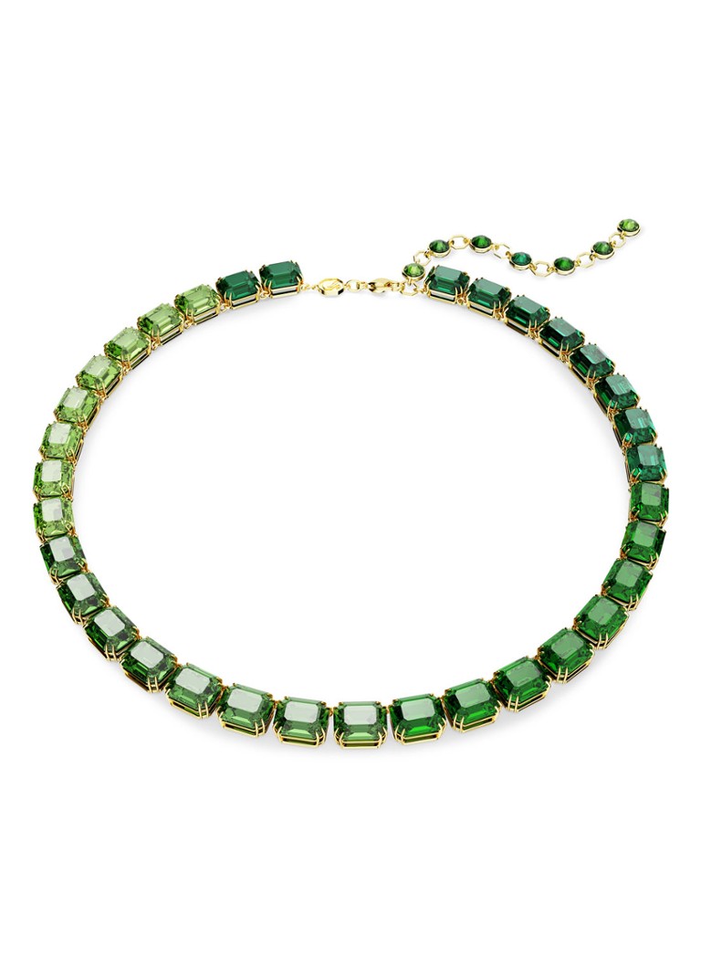 Collana girocollo Swarovski Millenia placcata in oro