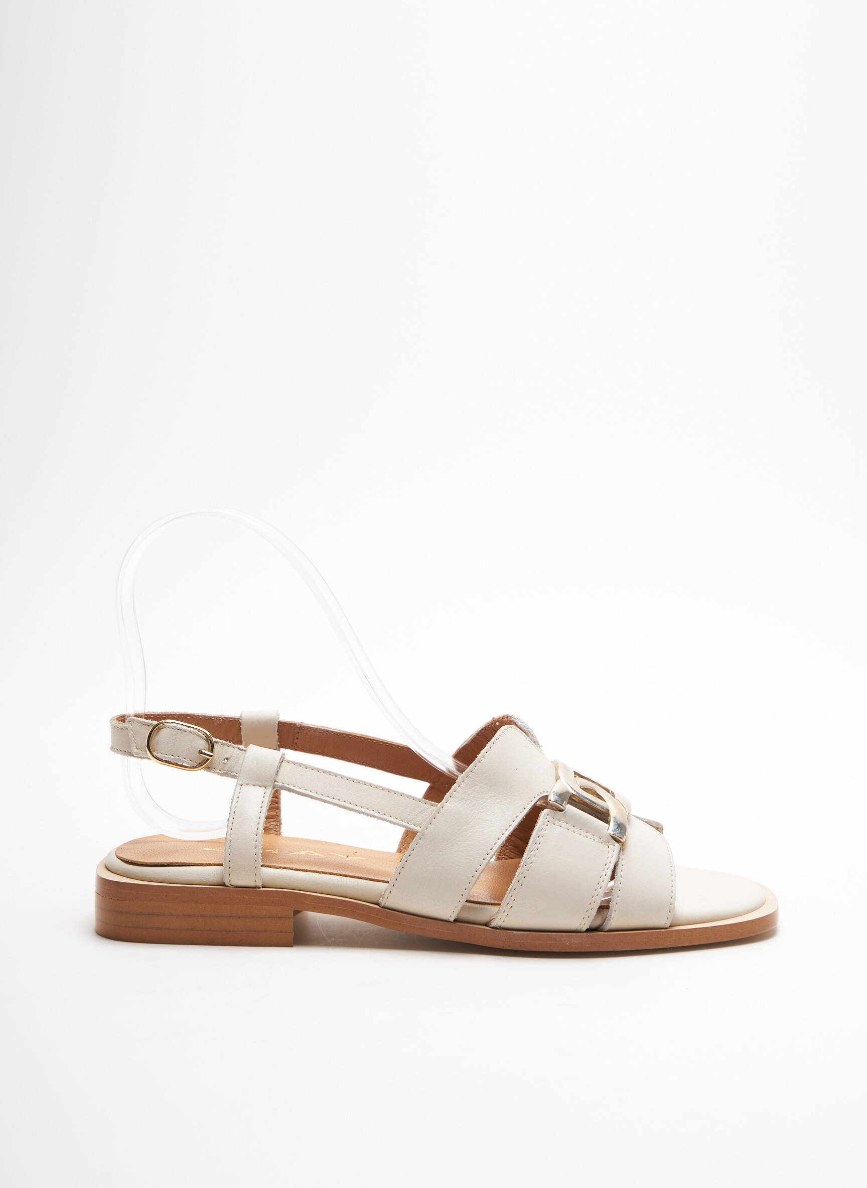 Jhay Sandales Nu Pieds Femme couleur beige