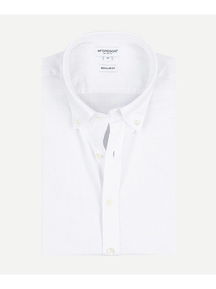McGregor Hemd - Regular fit - in Weiß günstig kaufen
