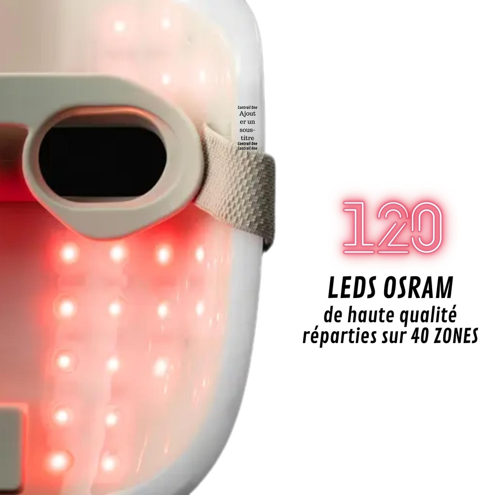 oscience Masque LED CESAM x OSCIENCE par photobiomodulation La dernière génération de maque LED pour combattre les imperfections cutanées !