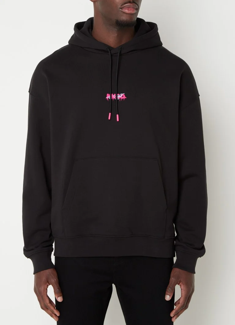 HUGO BOSS Dreezes hoodie with logo and back print
