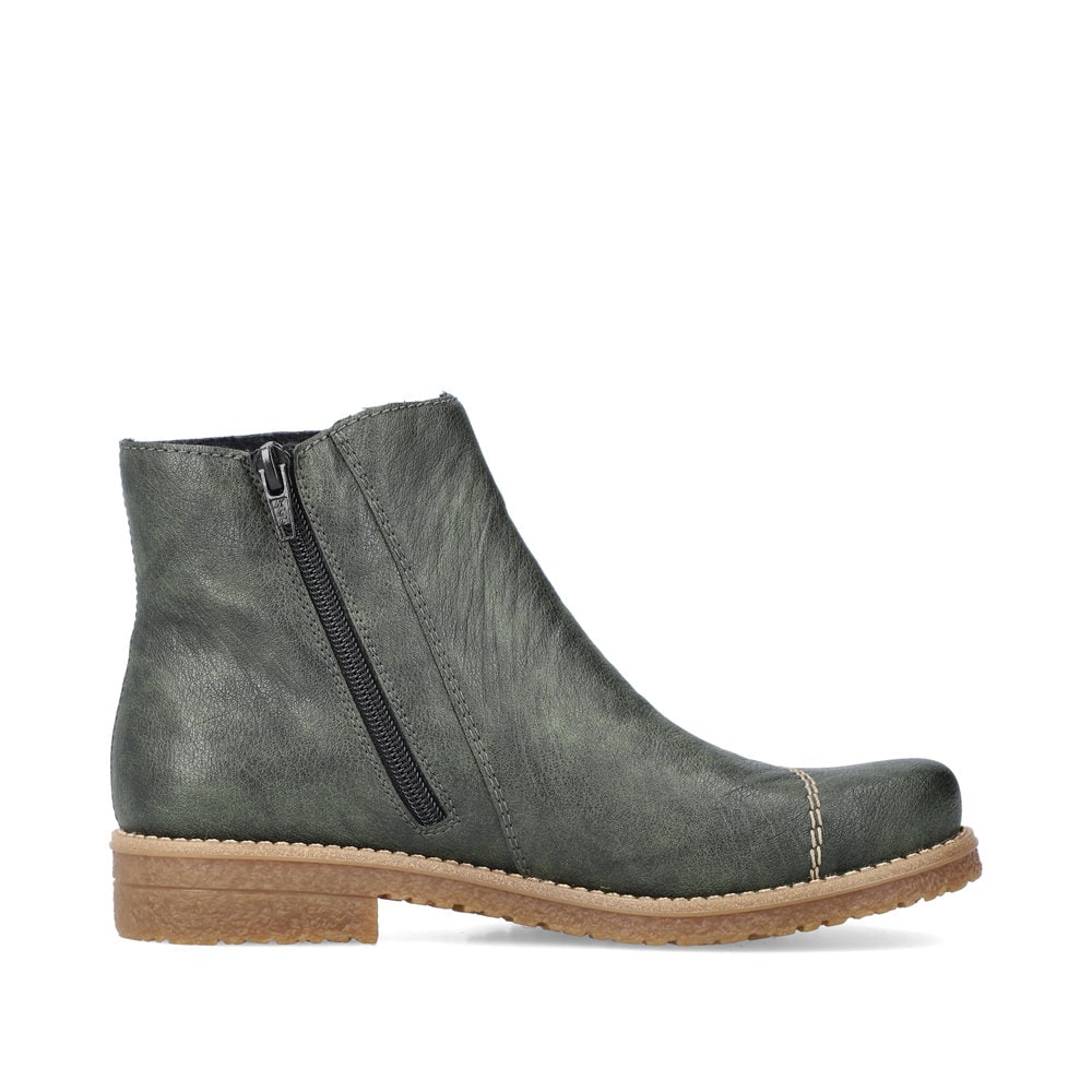 Rieker Damen Kurzstiefel olivgrün