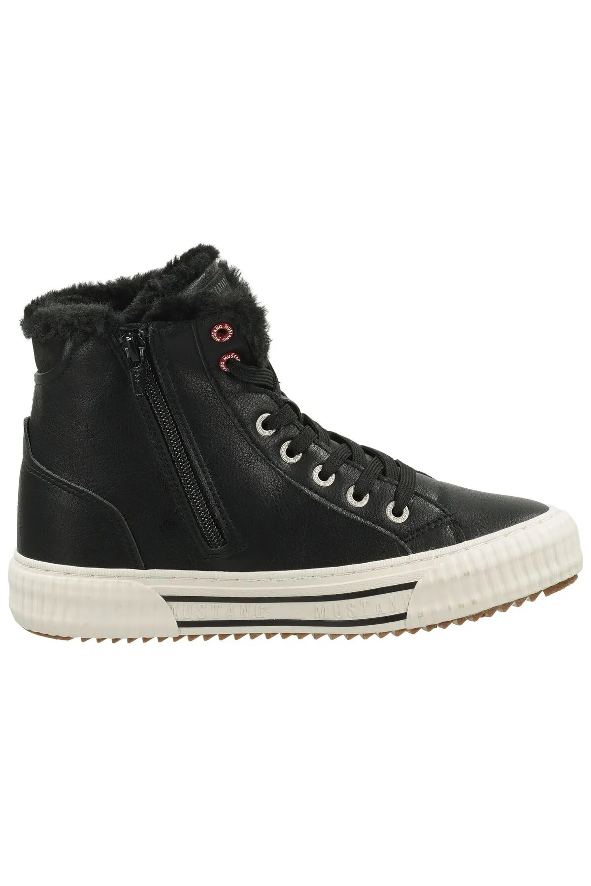 Mustang  Sneaker - Schwarz - Flacher Absatz