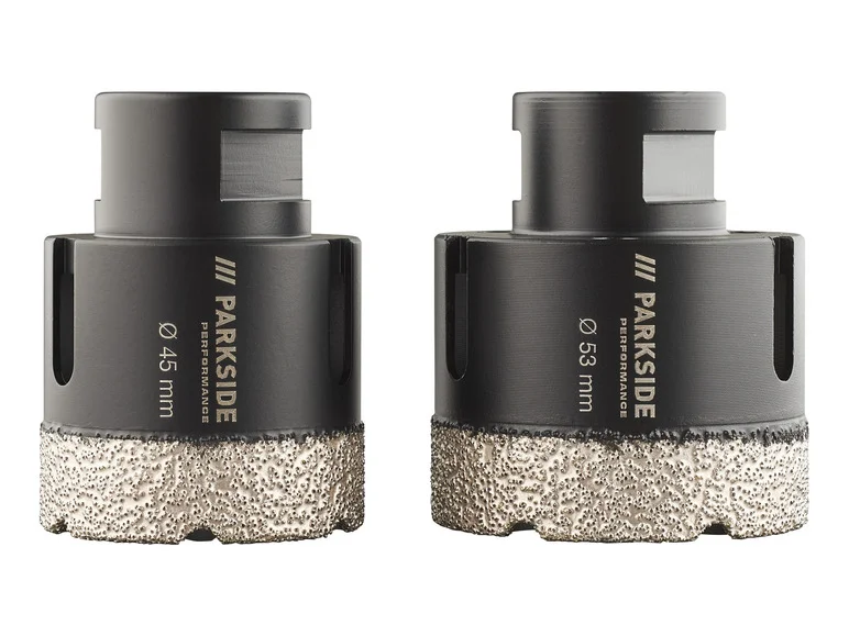 Conjunto de trepanação diamantada PARKSIDE PERFORMANCE® PDBK 3 A1