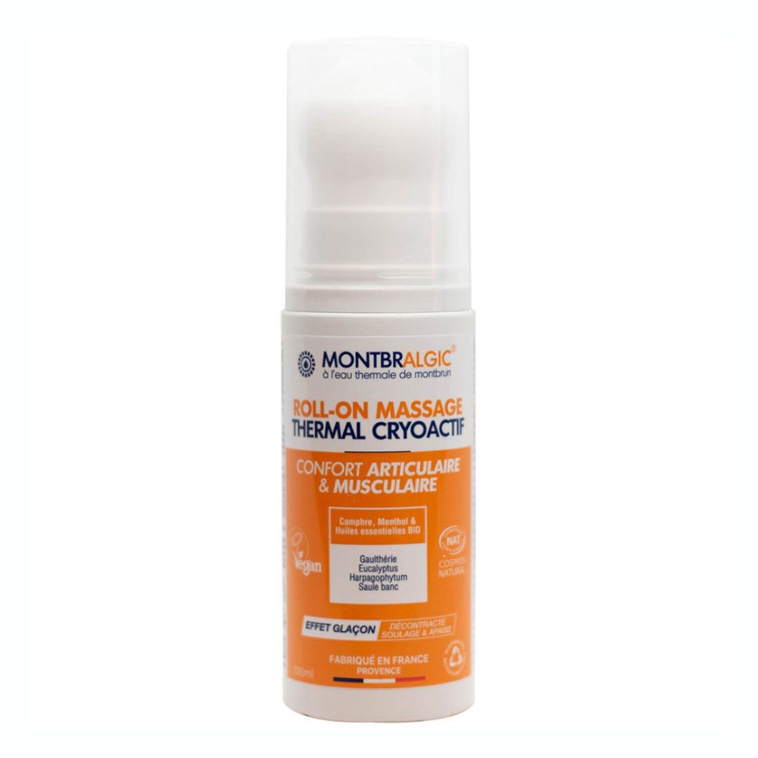 Alphanova Montbralgic Roll-On Massage Thermal Articulaire & Musculaire 100 ml