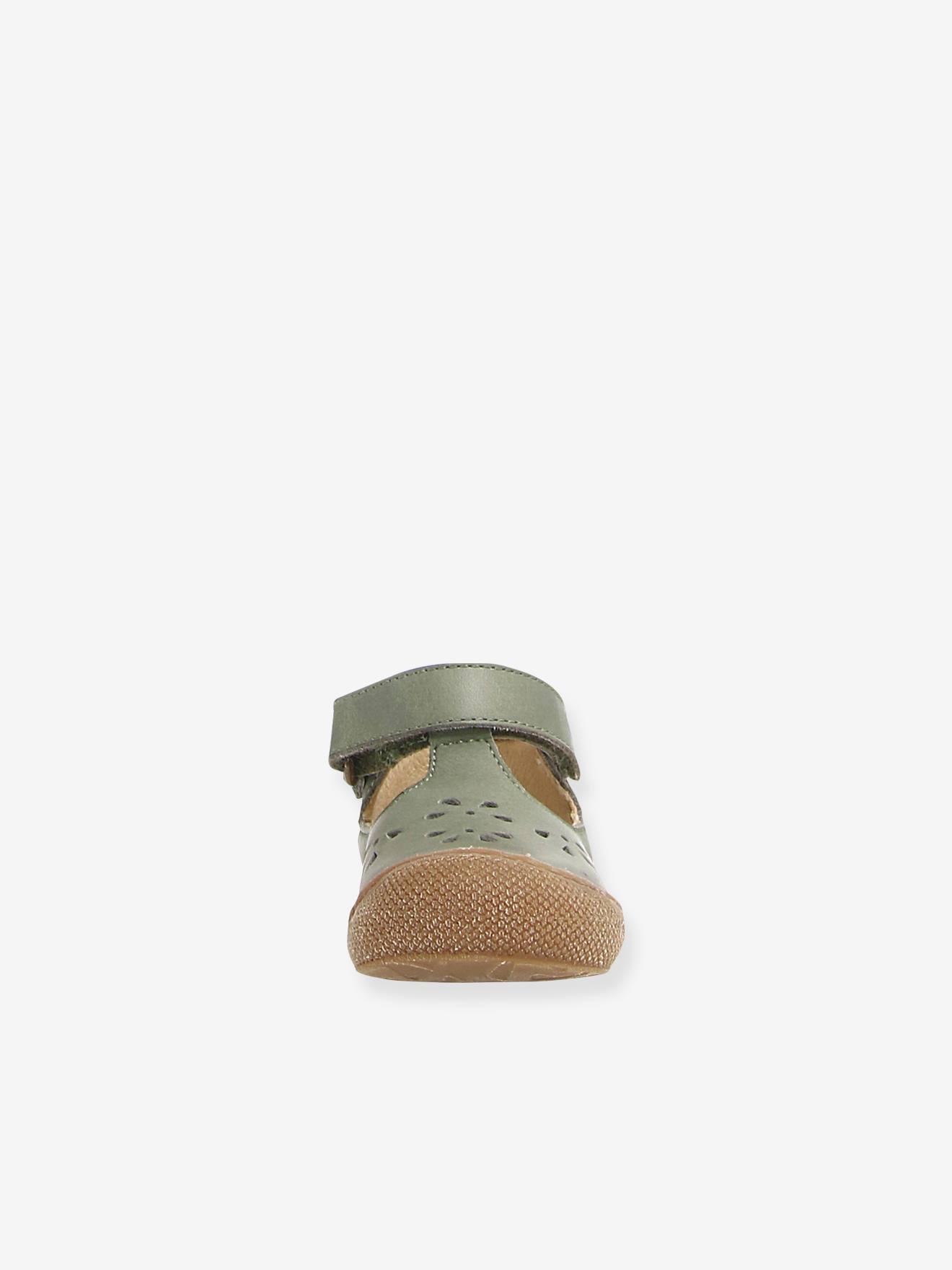 Naturino Baby Lauflern-Boots mit Schnürung Cocoon NATURINO - salbeigrün
