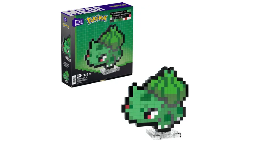 MEGA Pokémon Bisasam Pixel Art