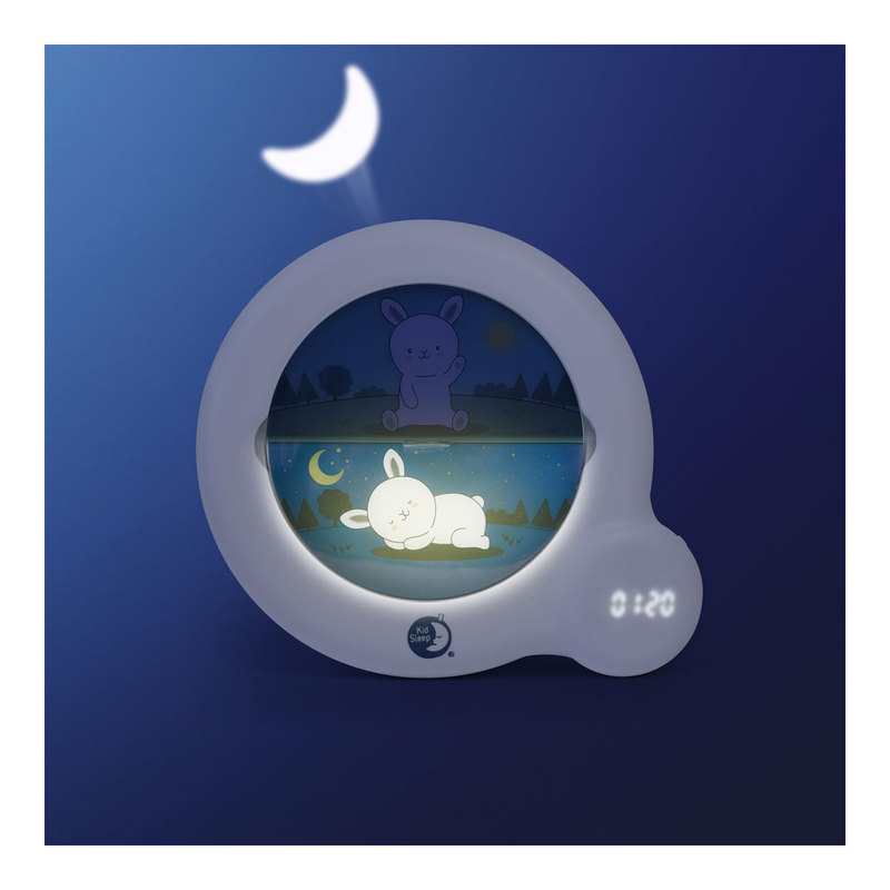 Veilleuse indicatrice de réveil Kid'Sleep Essential blanc Pabobo