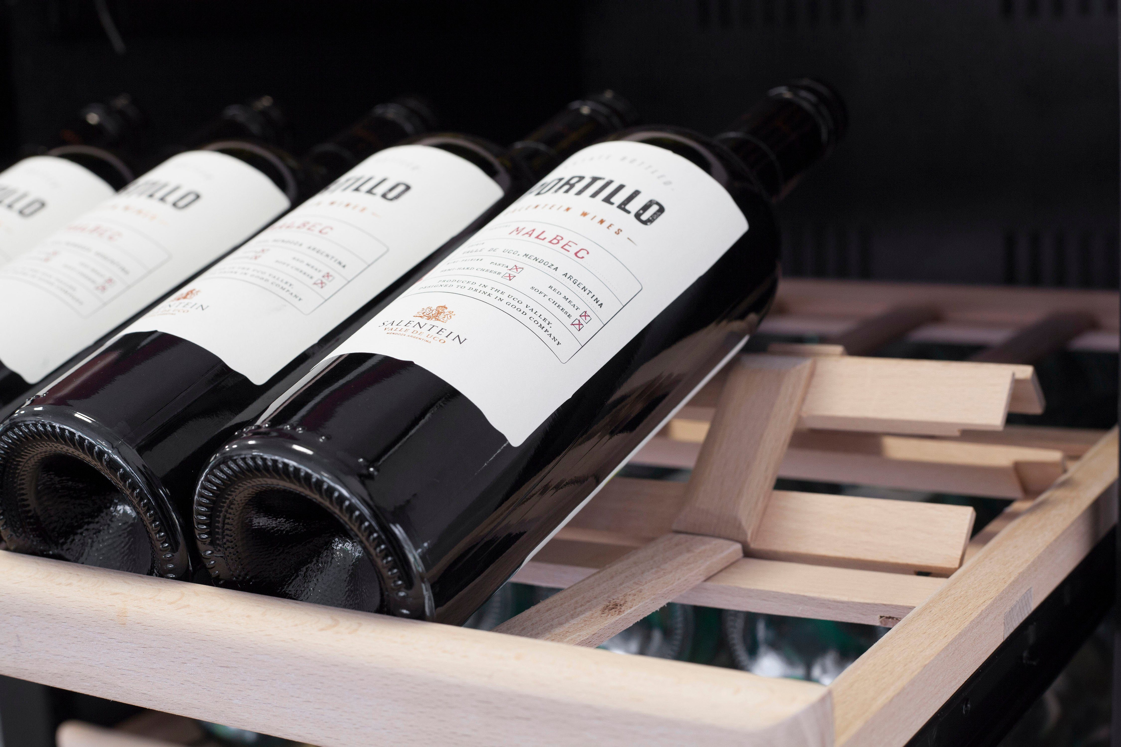 Caso Weinkühlschrank 775 WineChef Pro 126, für 126 Standardflaschen á 0,75l