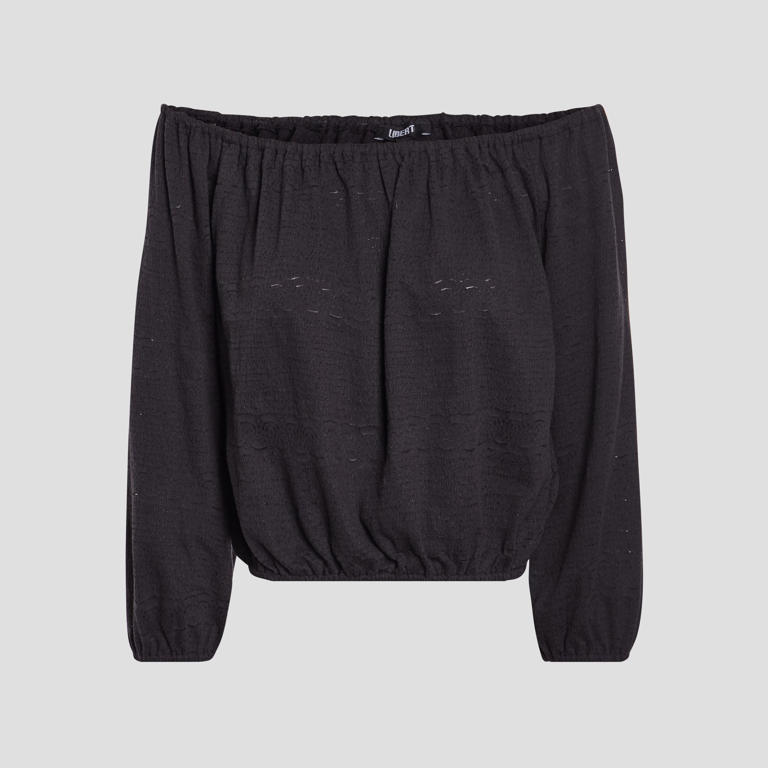 T-shirt manches 3 4 noir femme | La Halle