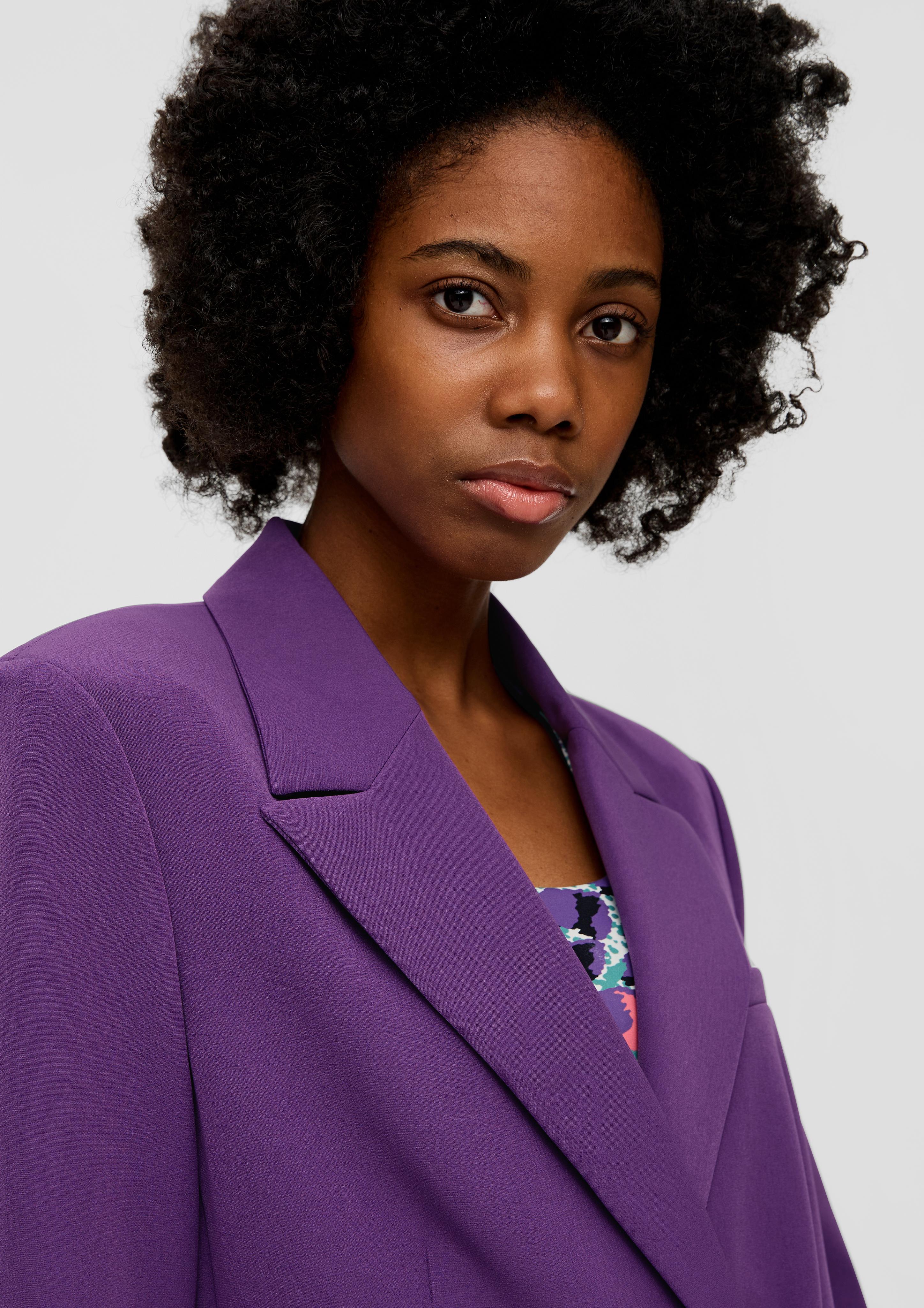 Blazer mit Pattentaschen  2134872-4823