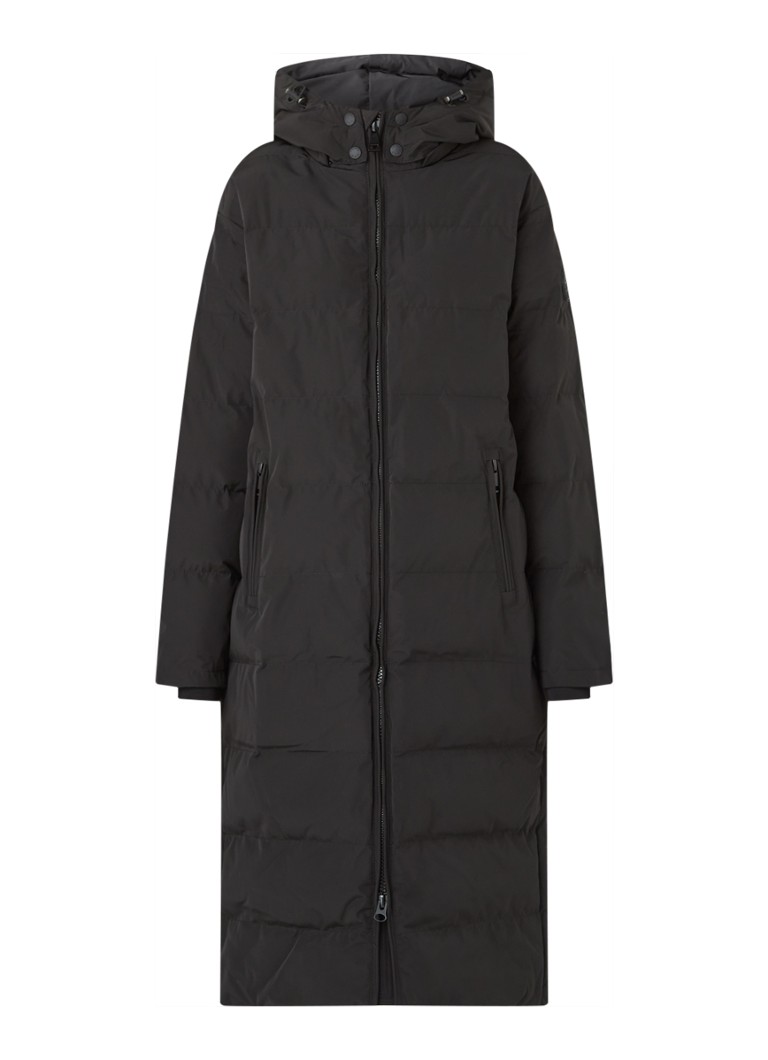Airforce Grace quilted hooded jacket