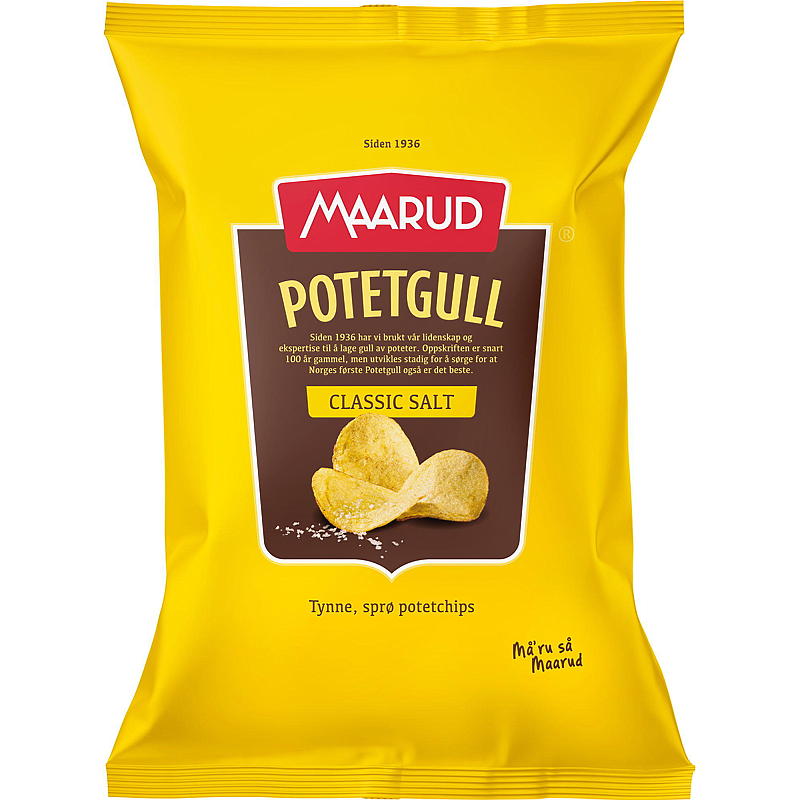 Maarud Potetgull 240 g classic salt Maarud