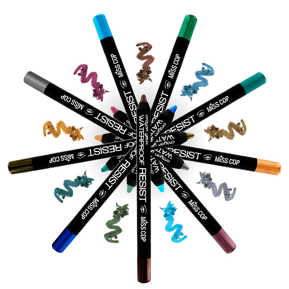 miss cop Crayon Waterproof Crayon yeux