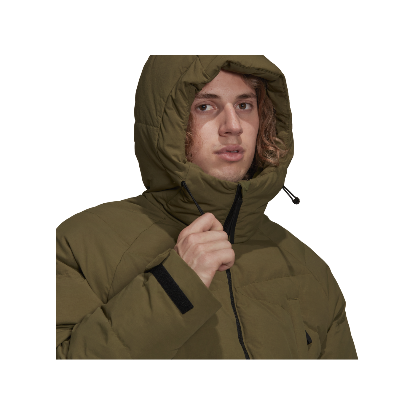 adidas Big Baffle Winterjacke Grün