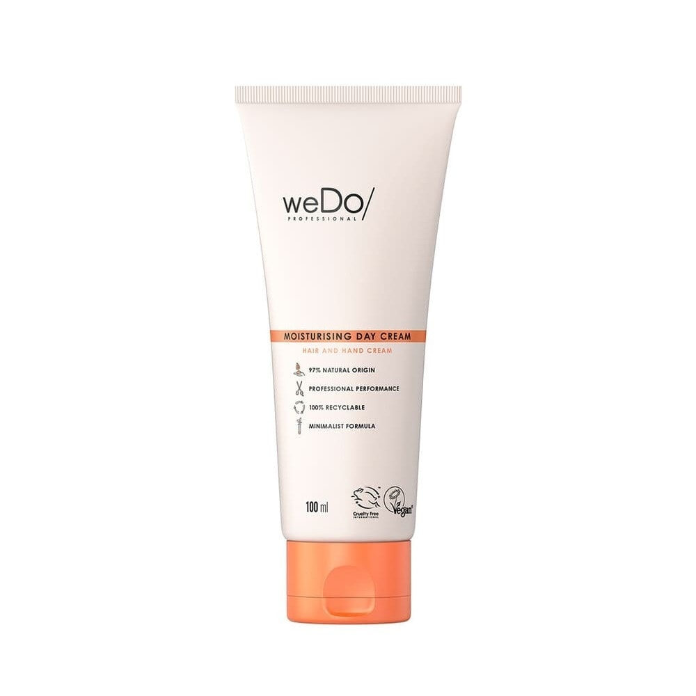 wedo Crème de jour Vegan Hydratante cheveux et mains Crème de jour nourrissante vegan sans silicone pour cheveux et mains