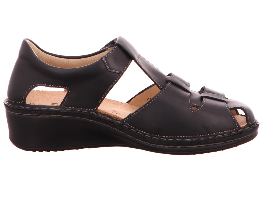 FINN COMFORT Sportliche Slipper schwarz FÜNEN