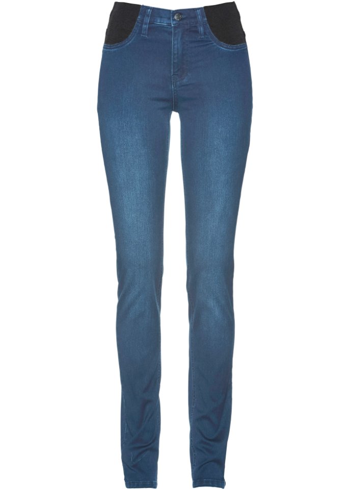 Jeans mit bequemem Bund