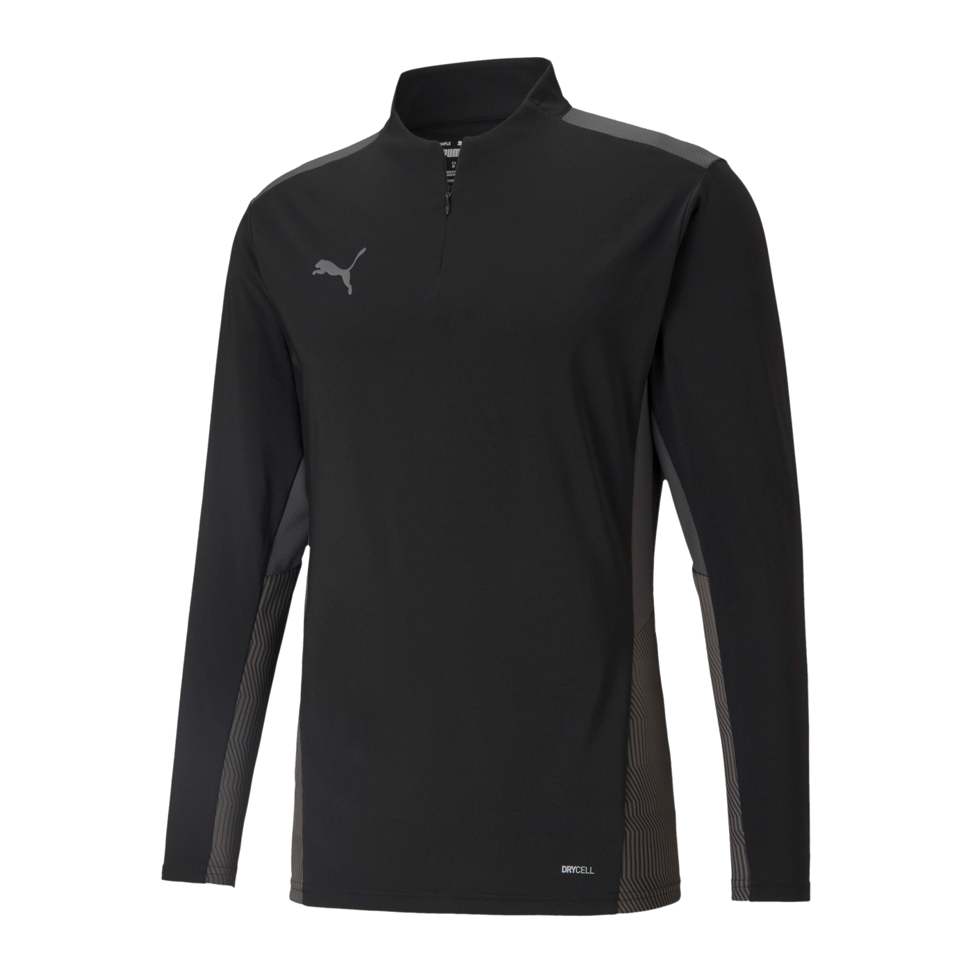 PUMA teamCUP HalfZip Sweatshirt Schwarz F03