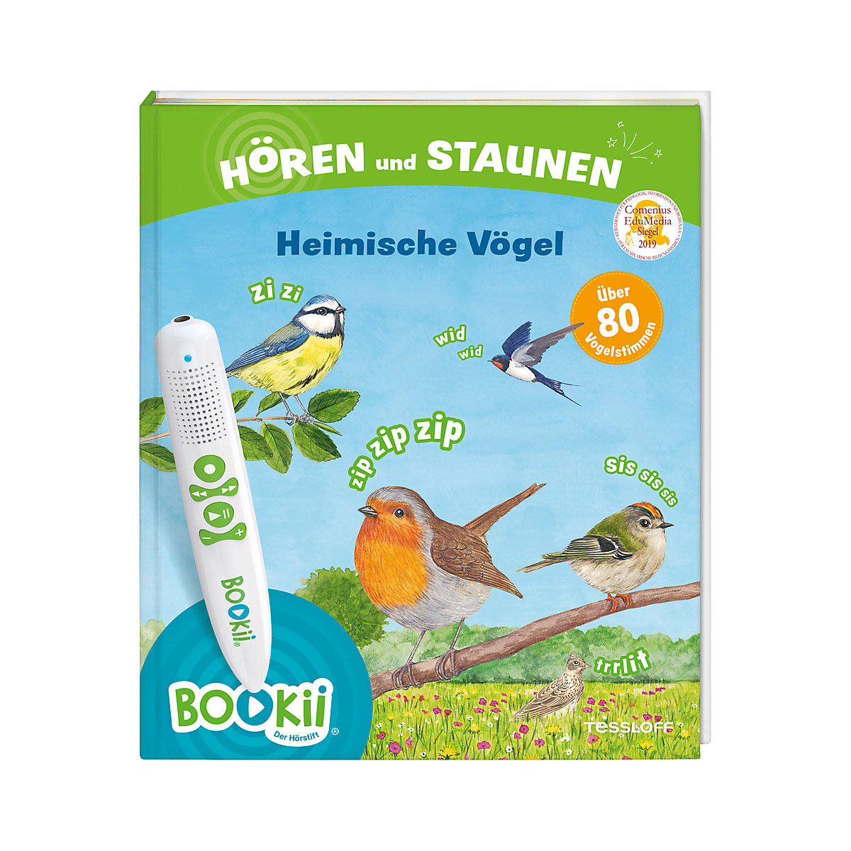 BOOKii® Hören und Staunen - Heimische Vögel