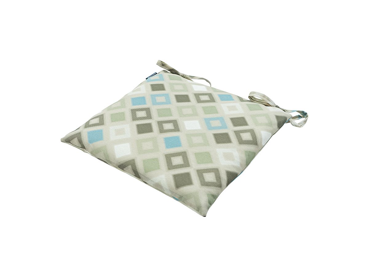 Madison Grids Natural 46x46 Sitzkissen