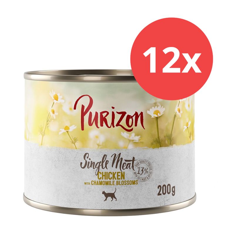Sparpaket Purizon Single Meat 12 x 200 g zu TOP-Preisen | bitiba