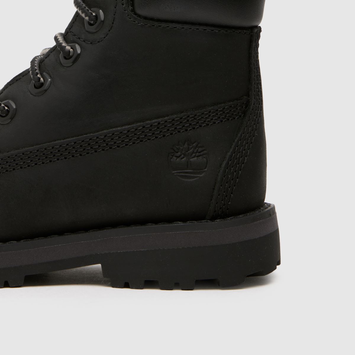 Timberland fekete courma gyerek junior csizma