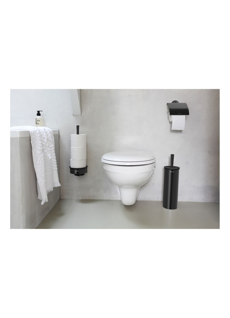 Brabantia tērauda tualetes papīra turētājs