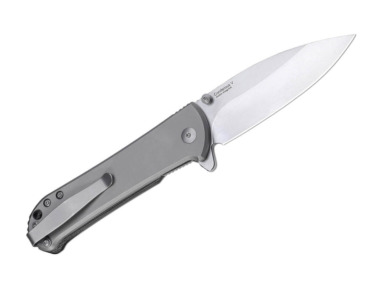 Coniferous V Micarta Black