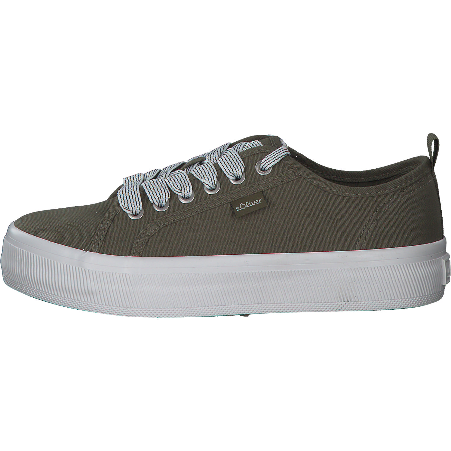 s. Oliver 23618, Sneakers Low, Damen, Grün