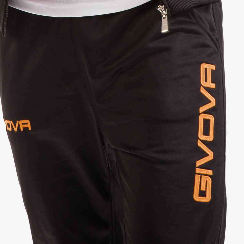 Givova Tuta Campo Trainingsanzug schwarz/neonorange
