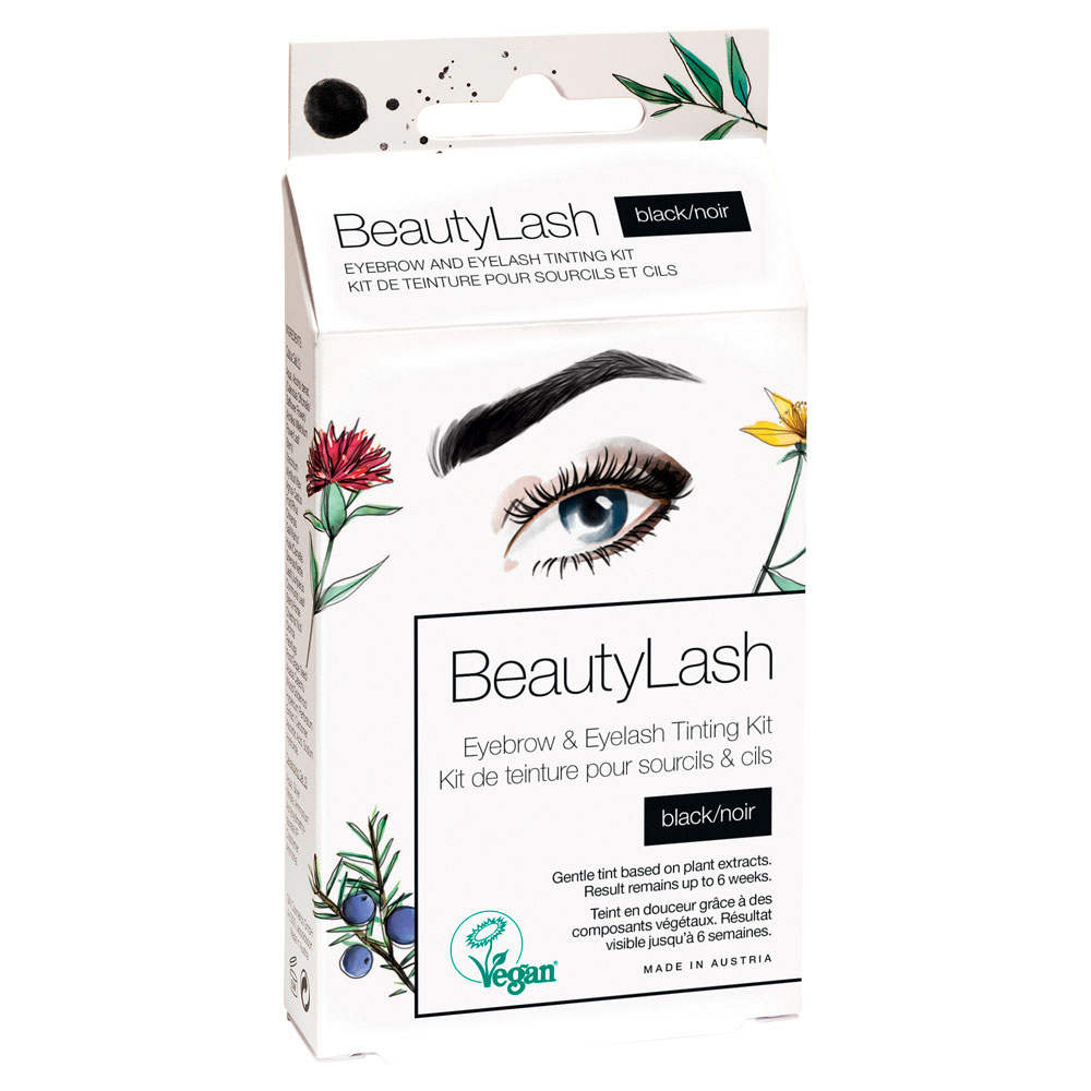 beautylash Kit de teinture pour sourcils & cils, black/noir Kit de teinture