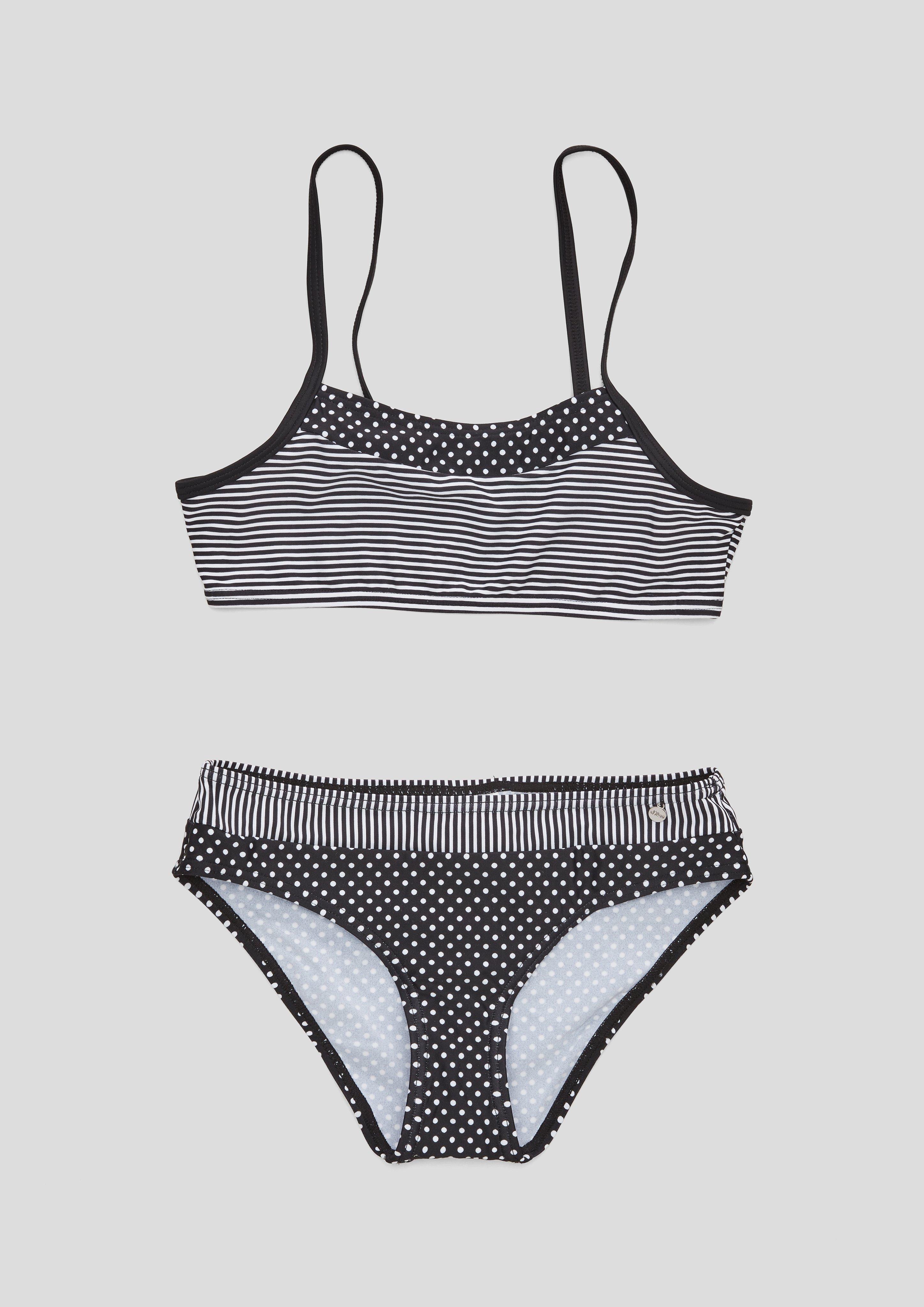 <p>Bustier Bikini mit Muster</p>  535.920.104.46401-99G1