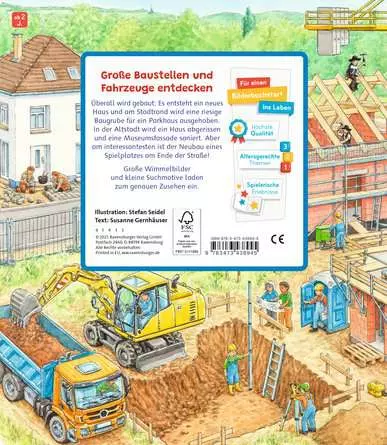 Mein großes Sachen suchen: Viele, viele Baustellen