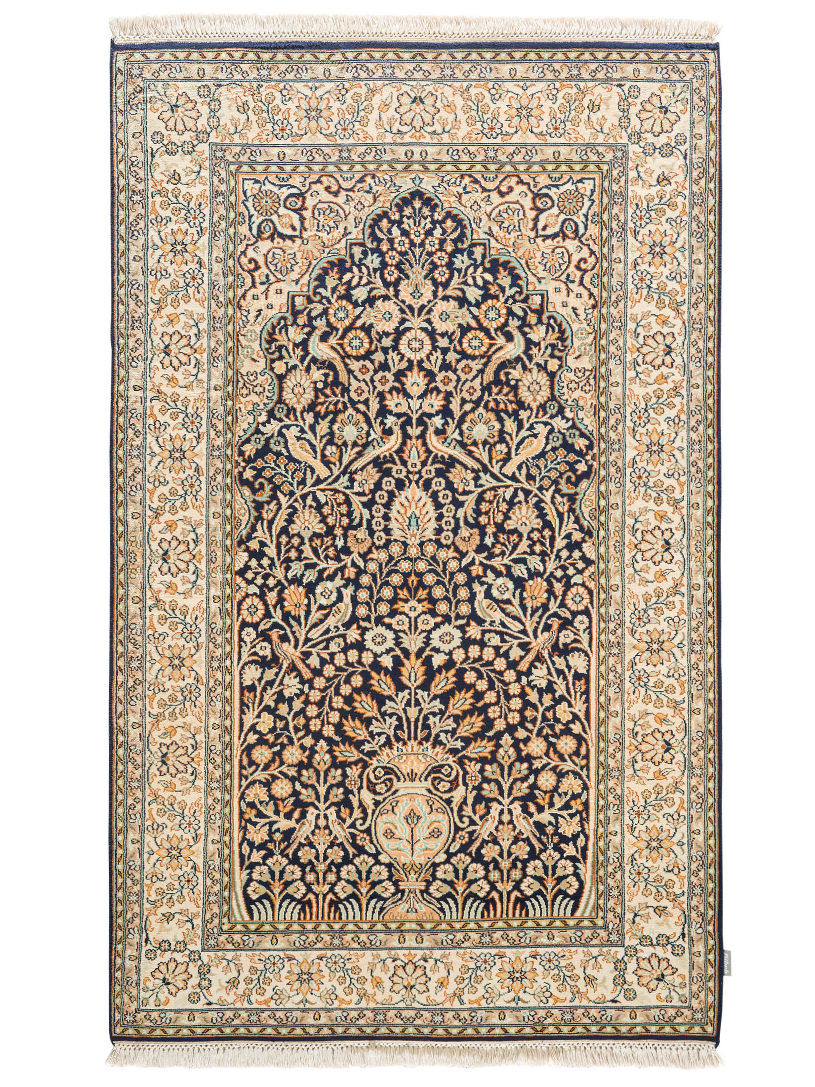 Kaschmir Seide 16/16 ca. 96 x 153 cm, Unikat / Einzelstück