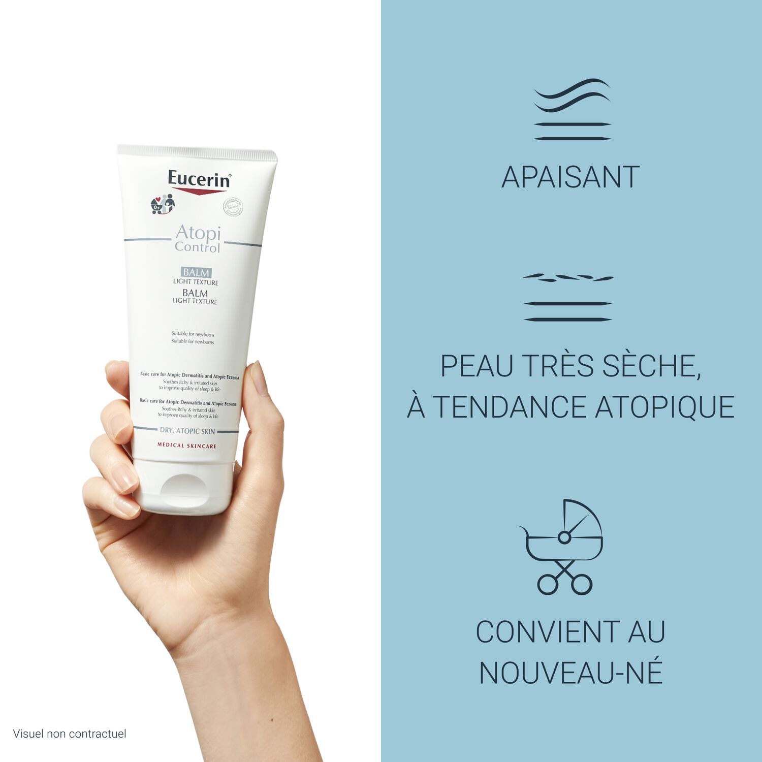Eucerin AtopiControl Baume Corps - Peaux Tendance à l'Eczéma Atopique